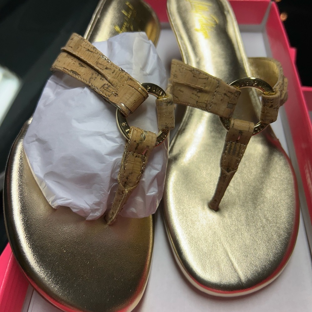 Lilly Pulitzer sandal MCKIM size 7